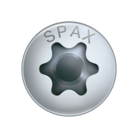 SPAX Halbrundkopf T-STAR plus 4CUT Vollgewinde WIROX A3J  3,5x12  -  200 Stk