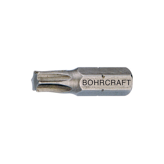 Bohrcraft Schrauber-Bit 1/4" für Torx-Schrauben TX 30 x 50 mm