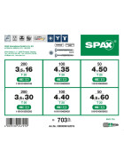 SPAX Montagekasten WIROX - L-BOXX Mini Schraubenset