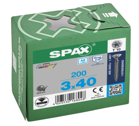 SPAX Senkkopf T-STAR plus - Vollgewinde Edelstahl...