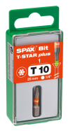 SPAX-BIT für T-STAR plus mit Kraftangriff T10 25mm - 1 Stk