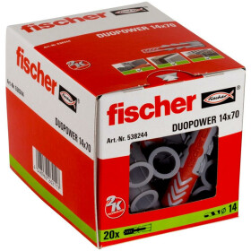 fischer DUOPOWER 14x70 - 20 Stk