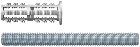 fischer Gewindestangendübel RodForce M8 x 35 mit 60 mm Gewindestange