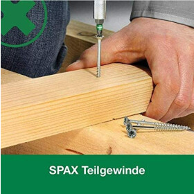 SPAX Heimwerker Set - 4200 tlg Senkkopf  Teilgewinde T-STAR Plus