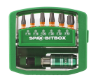 SPAX-BITBOX T-STAR PLUS (6 BITS T10-T40 25MM + 1  Schnellwechsel-Bithalter)