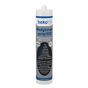 beko Polymer Pro10 Universal-Dichtstoff 310ml - wei&szlig;- 1 Stk