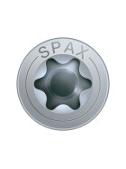 SPAX Universalschraube - 3,5 x 40 mm - 180 Stk - Teilgewinde - Senkkopf - T-STAR plus T20 - 4CUT - WIROX
