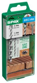 SPAX Stufenbohrer drill 2 step 4,1 und 6,5 - 1 Stk