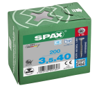 SPAX Senkkopf T-STAR plus - Teilgewinde Edelstahl rostfrei A2 1.4567  T15  -  3,5x40  -  200 Stk