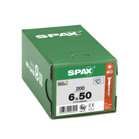 SPAX Senkkopf T-STAR plus - Teilgewinde WIROX A3J  T30  -  6x50  -  200 Stk