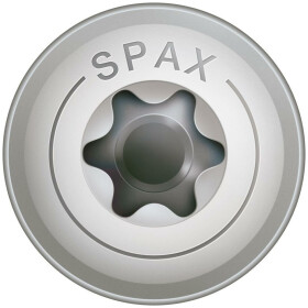 SPAX Tellerkopf Edelstahl A2  6x60 TX30  10 Stk