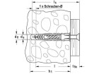 fischer Universaldübel UX 10x60 R 50 Stk