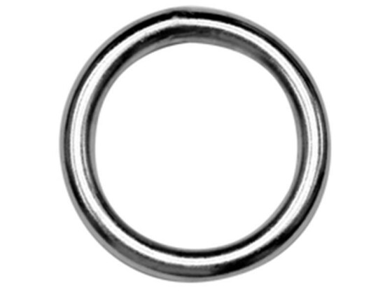 Ring, geschweißt, poliert 6x45  M-8229  Edelstahl rostfrei A4 1 Stk.