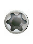 SPAX FEX-KS für Beschläge auf Kunststoff - Silber - PH2 4x35  100 Stk