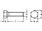 Sechskantschraube DIN 933 Vollgewinde M6x20 Edelstahl rostfrei A2 - 50 Stk