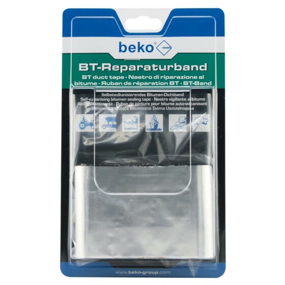 beko BT-Reparaturband  75 mm x 1,5 m, ALU-BLANK