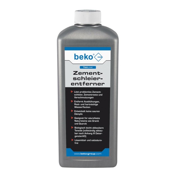 beko TecLine Zementschleierentferner 1000 ml Flasche