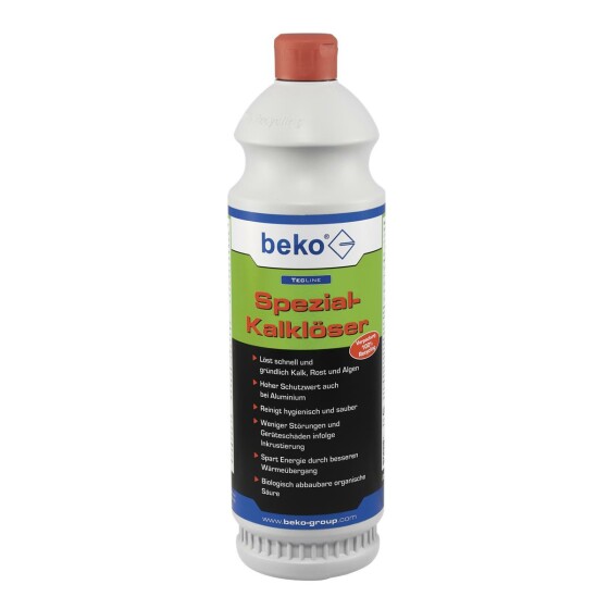 beko TecLine Spezial-Kalklöser 1000 ml Flasche