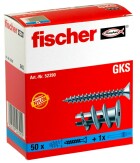 fischer Gipskartondübel GK S mit Schraube