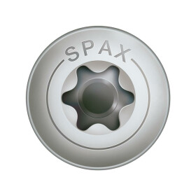 SPAX Terrassenschraube Zierkopf Bold 5x56 A2 Edelstahl 10 Stk